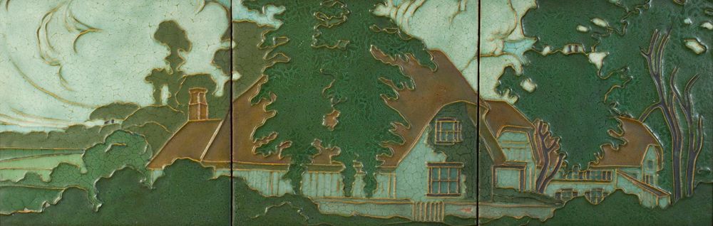 Rookwood Pottery - Outline English Landscape
