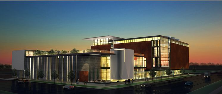 Rendering of the upcoming Museum of American Arts and Crafts Movement