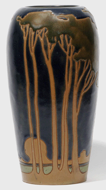 Rhead pottery vase