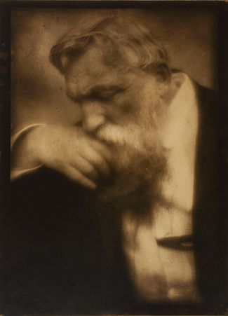 Photograph of Auguste Rodin by Edward Steichen