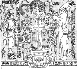 Calco Mayan Fireplace sketch