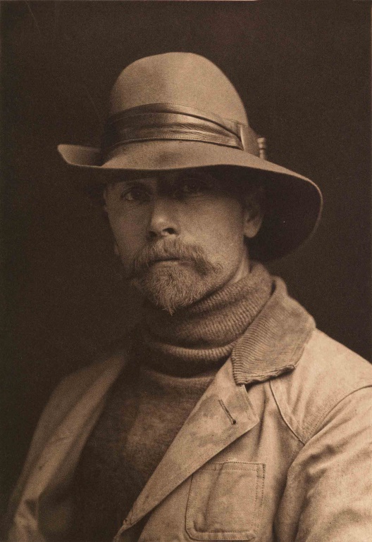 Edward S. Curtis, self portrait.