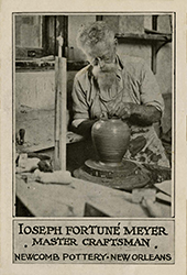 Fig. 2 - Newcomb Pottery postcard, c. 1916, TRRF Collection.