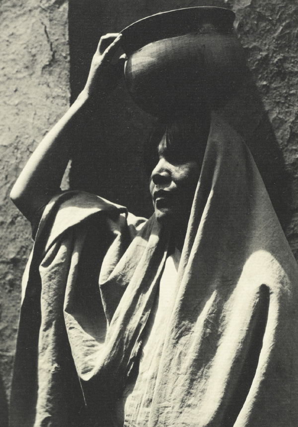 Ansel Adams' Taos Pueblo - Plate VI - Girl of Taos